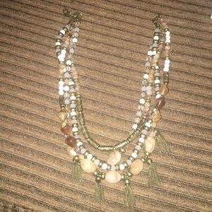 Brand New “new neutrals” Premier Designs Necklace